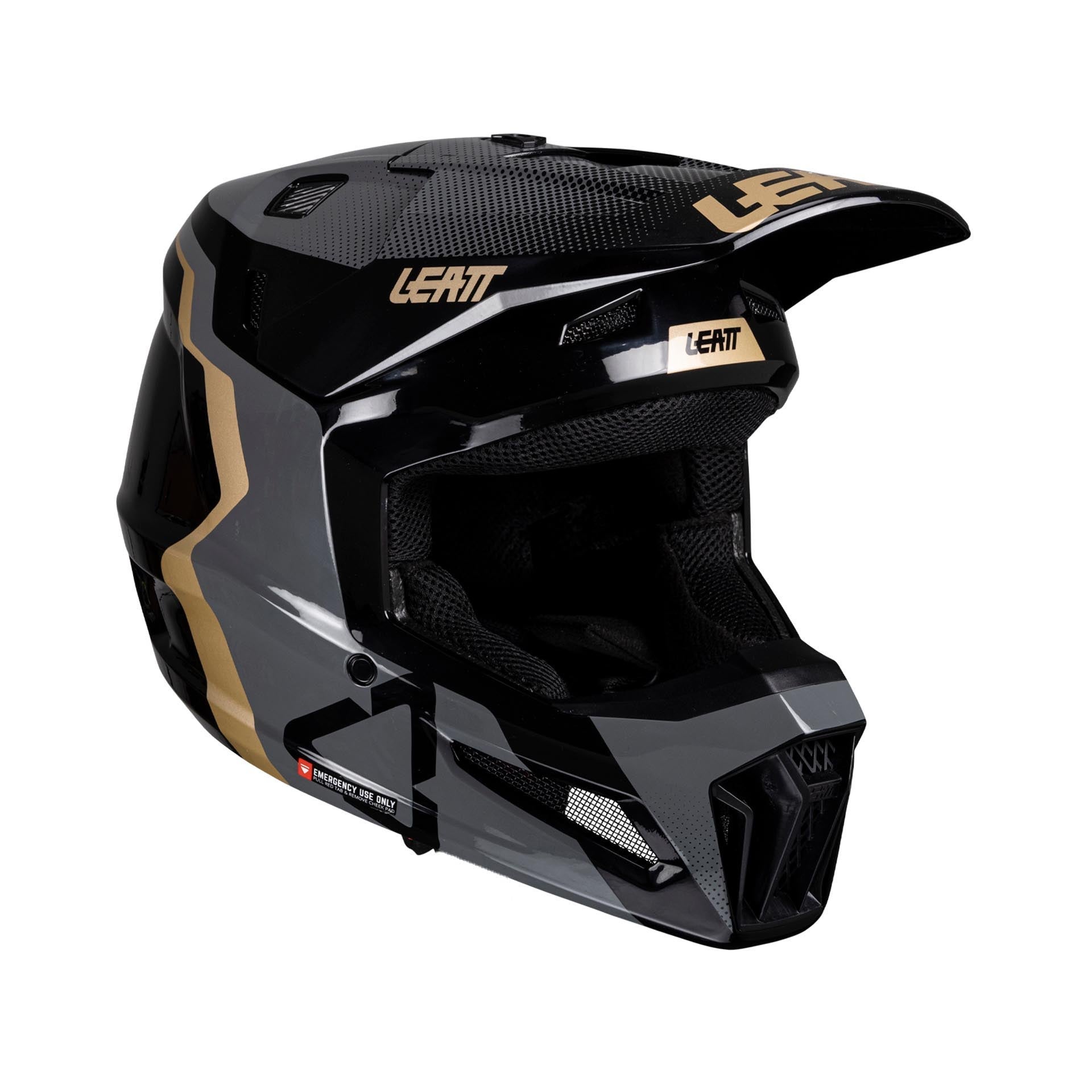 Casco Kit Moto 3.5 Jr Negro