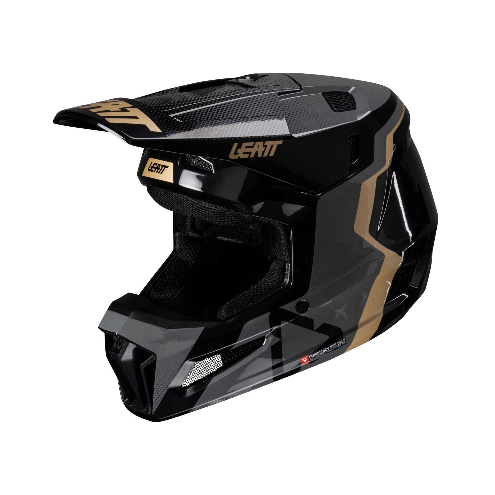 Casco Kit Moto 3.5 Jr Negro